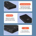 Blueendless 12-In-1 HD Multifunctional Docking Station 10Gbps Splitter With Switch, 12 in 1 Dual 8K HDMI+DP, 12 in 1 8K+4K HDMI x 2