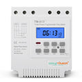 SINOTIMER TM613 380V 16A Three-Phase Programmable Time Switch With Backlight, TM613