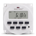 SINOTIMER TM618SH  1 Second Interval Digital LCD Timer Switch Programmable Time Relay, 110V, 220V, 12V, 5V