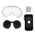 For Apple Vision Pro 4 In 1 Kit Lens Cover Battery Protection Case Accessories, A Style Black, A Style White Gray, A Style Orange, B Style Black, B Style White Gray, B Style Orange