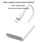 JINGHUA Mobile Phone Card Reader Converter Memory Card Reader, Lighning With Cable SD, Lighning With Cable TF+SD, Type-C With Cable SD, Type-C With Cable TF+SD