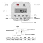 SINOTIMER  CN101A  5V  16A Digital LCD Timer Switch Programmable Timer Controller, 5V