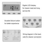 SINOTIMER  CN101A  5V  16A Digital LCD Timer Switch Programmable Timer Controller, 5V