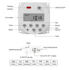1 Second Interval Digital LCD Timer Switch 7 Days Weekly Programmable Time Relay, SINOTIMER CN101S-110V, SINOTIMER CN101S-2 220V, SINOTIMER CN101S-3 24V, SINOTIMER CN101S-4 12V, SINOTIMER CN101S-5V