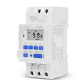 16A Din Rail Mount Digital Timer Switch Microcomputer Weekly Programmable Time Relay Control, SINOTIMER TM919A-110V, SINOTIMER TM919A-2 220V, SINOTIMER TM919A-3 24V, SINOTIMER TM919AK 85-265V AC