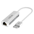 JINGHUA Z310 USB2.0 To RJ45 100Mbps Network Card Network Interface Box Laptop Network Card Free Driver