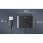 JINGHUA USB3.0 To SATA HDD Adapter Cable For 2.5/3.5 Inch External HDD SSD Hard Drive