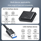JINGHUA USB3.0 To SATA HDD Adapter Cable For 2.5/3.5 Inch External HDD SSD Hard Drive