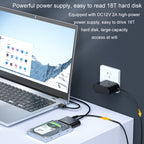 JINGHUA USB3.0 To SATA HDD Adapter Cable For 2.5/3.5 Inch External HDD SSD Hard Drive