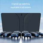 Car Front Windshield Sunshade Colorful Laser Heat Insulation Sunscreen Sunshade Umbrella, 145x90cm, 142x80cm, 136x65cm