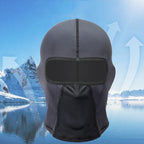 Summer Icy Silk Motorcycle Riding Headgear Outdoor Sports Sun Protection Mask, Basic Model, With Glasses Hole