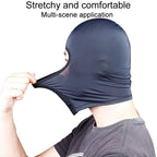 Summer Icy Silk Motorcycle Riding Headgear Outdoor Sports Sun Protection Mask, Basic Model, With Glasses Hole