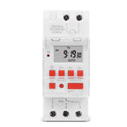 30A Programmable Digital Timer Switch Automatic Cycle Timing Controller, SINOTIMER TM919B-1 110V, SINOTIMER TM919B-2 220V, SINOTIMER TM919B-3 24V, SINOTIMER TM919B-4 12V, SINOTIMER TM919B-5V, SINOTIMER TM919BK 85-265V AC