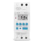 16A DIN Rail 4 Pins Voltage Output Digital Switch Timer Automatic Cycle Timing Controller, SINOTIMER TM919H-2 220V, SINOTIMER TM919H-3 24V, SINOTIMER TM919H-4 12V, SINOTIMER TM919HK 85-265V AC