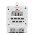 Smart Digital 7 Days Programmable Timer Switch 16A Controller With Mounting Base, SINOTIMER TM618E -2 220V, SINOTIMER TM618E -4 12V