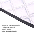 Car Front Windshield Cover Sun Shade Snow Shield Sunscreen Heat Insulation Frostproof Car Coat Half Cover, Free Tie Model, Protect Wipers, Protecting Hood