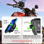 Kewig Electrical Bike Vigorously Clip Base Bracket Outdoor Cycling Cell Phone Navigation Holder, M8SP-C4
