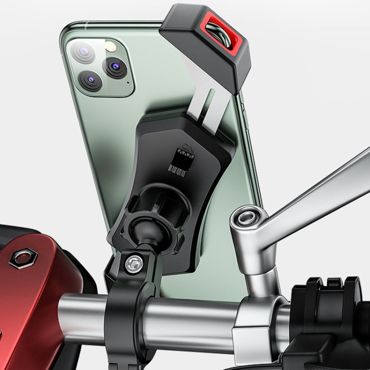 Kewig Bicycle 2 Claws Navigation Bracket Outdoor Cycling Cell Phone Holder With Safety Lock, M12-A, M12-B