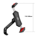 Kewig Bicycle 2 Claws Navigation Bracket Outdoor Cycling Cell Phone Holder With Safety Lock, M12-A, M12-B