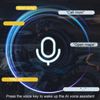 KUQIBAO Motorcycle Helmet Long-Lasting Bluetooth-compatible Headset With Light