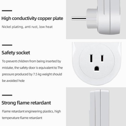 Intelligent Digital Thermostat Countdown Temperature Control Switch Socket Timing Temperature Controller, US Plug