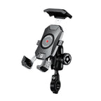 Kewig Motorcycle Heightened Navigation Bracket Outdoor Riding Anti-Theft Cell Phone Holder, M14-C3, M14-C4