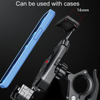 Kewig Motorcycle Heightened Navigation Bracket Outdoor Riding Anti-Theft Cell Phone Holder, M14-C3, M14-C4