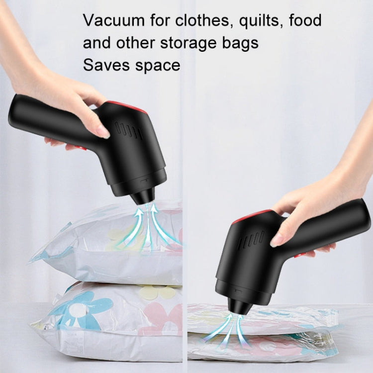 Wireless Charging Car Vacuum Cleaner Mini Handheld High Power Wet and Dry Vacuum Cleaner, Black, White, Blue, Black+2 Filters, White+2 Filters, Blue+2 Filters