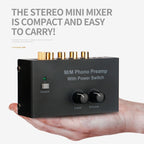 Vinyl Record Player Preamplifier, EU Plug, PP500 EU Plug
