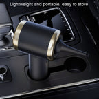 Car Vacuum Cleaner Vacuum Blower Dual Purpose Wireless Mini Vacuum Cleaner, Black Gold, White Silver