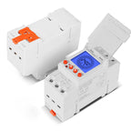 SINOTIMER  TM929BKL 85-265V 30A 24hrs Digital Analogue Din Module Time Switch With Backlight, 30A