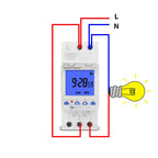 SINOTIMER TM928SAKL 85-265V 16A  1 Second to 168 Hours Programmable Electronic Time Switch, 16A