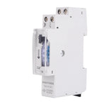 SINOTIMER  TM610C 110-250V 16A Quartz Mechanical Timer 24 Hours Programmable Din Rail Relay, TM610C