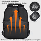 Hard Shell Shoulder Camera Bag Waterproof Shockproof Photography Pack, D108