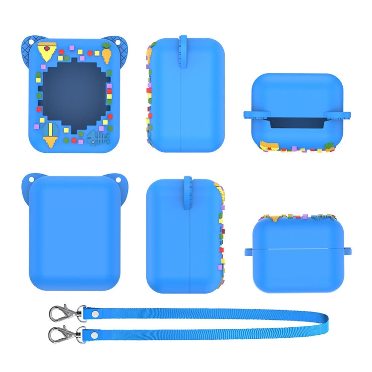 For Bitzee Electronic Pet Machine Silicone Protective Case, Blue, Light Purple, Pink, Mint Green