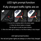 11.1V 2A 3S Lithium Battery USB Charger With Light, 4 Pin Plug