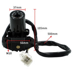 For Kawasaki ZX-6R/Z1000 Lock Ignition Fuel Tank Cap Set