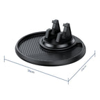 Car Dashboard Navigation Phone Holder Multifunctional Non-Slip Storage Bracket