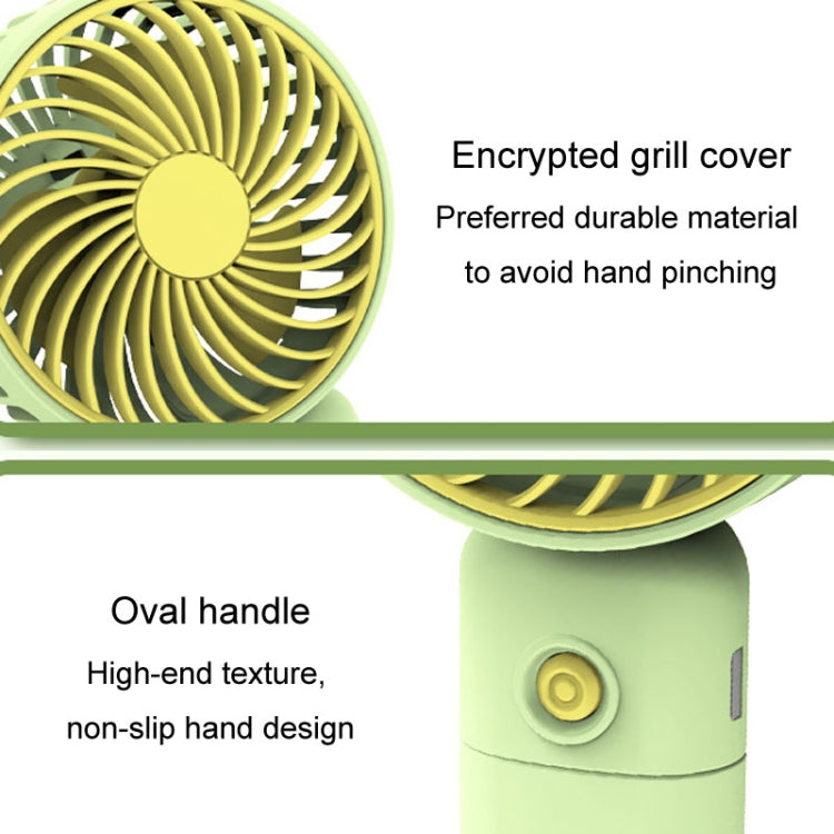 Desktop USB Charging Small Fan Portable Cell Phone Holder Handheld Fan