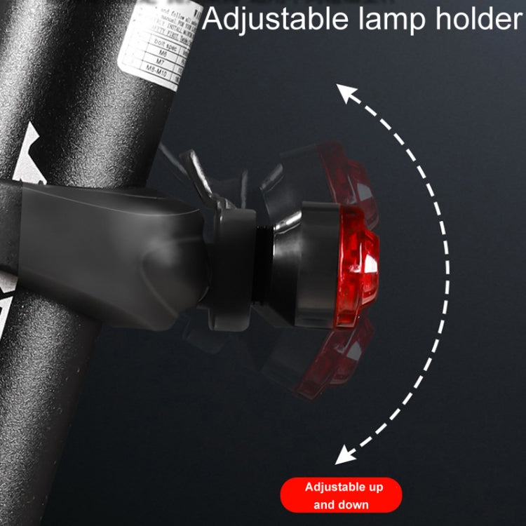 Mountain Bike Night Riding Warning Lamp Bicycle USB Charging Tail Light
