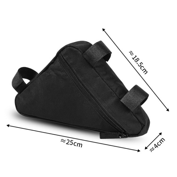 Large Capacity Bicycle Saddle Bag Outdoor Riding Triangle Toolkit