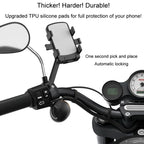 Mountain Road Bike Phone Holder Motorcycle Aluminum Alloy Riding Navigation Bracket, Handlebar Model, Rearview Mirror Model