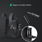 Bopai 61-120511 arge-capacity Travel Business Laptop Backpack With USB+Type-C Port, 61-120511