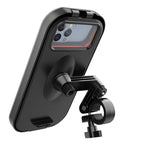 Waterproof Bicycle Cell Phone Holder 360 Rotating Riding Navigation Holder, Handlebar Stand, Handlebar