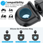 Bicycle Motorcycle Cell Phone Holder Rearview Mirror Handlebar Outdoor Riding Navigation Holder, 146A Phone Holder, 146G Phone Holder