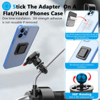 Bicycle Motorcycle Cell Phone Holder Rearview Mirror Handlebar Outdoor Riding Navigation Holder, 146A Phone Holder, 146G Phone Holder