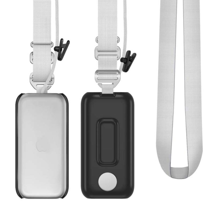 For Apple Vision Pro Battery PC Case Holder With Belt Clip And Shoulder Strap VR Headset Accessory, Black, White, Red, Blue, Mint Green