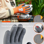 1pair TPE Children Cartoon Gloves Hamster Parrot Anti-scratch Bite Student Gardening Protective Anti-slip Wear-resistant Gloves, S Orange, S Blue, S Yellow, M Orange, M Blue, M Yellow, L Orange, L Blue, L Yellow