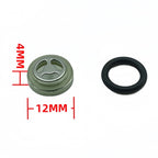 2pairs Motorcycle Electric Vnehicle Disc Brake Upper Pump Oil Mirror, 12mm
