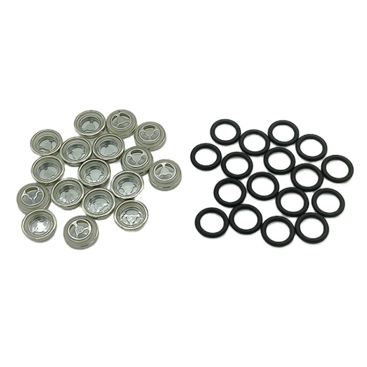 2pairs Motorcycle Electric Vnehicle Disc Brake Upper Pump Oil Mirror, 12mm